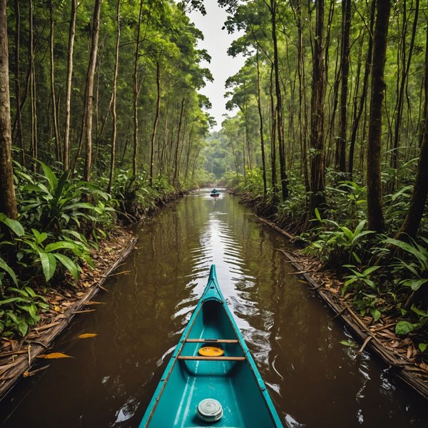 Quels sont les meilleurs circuits pour une expédition en canoë dans les forêts d'Amazonie, Brésil?